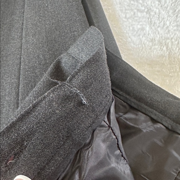 Vtg Talbots Wool Blend High Waist Pleated Trousers 30” Gray Dark Academia USA - Picture 11 of 11